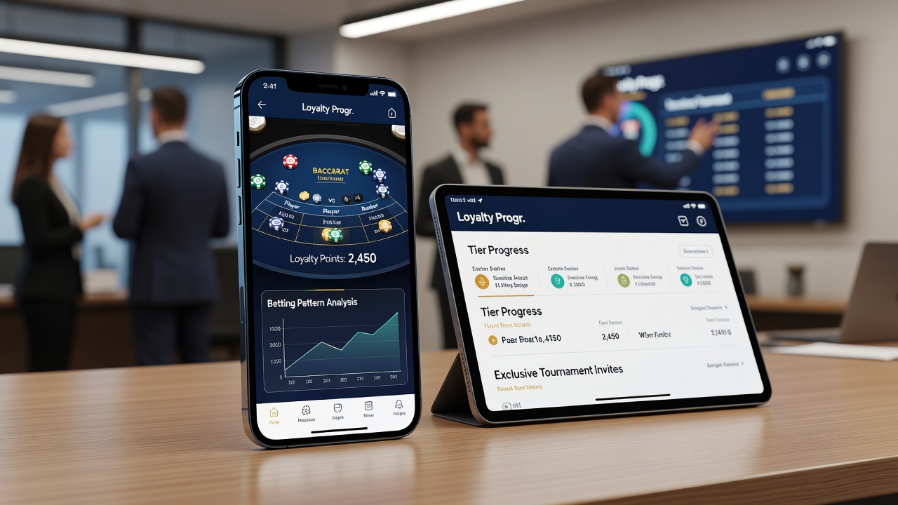Wettmuster-Analyse in Baccarat-Apps für VIPs