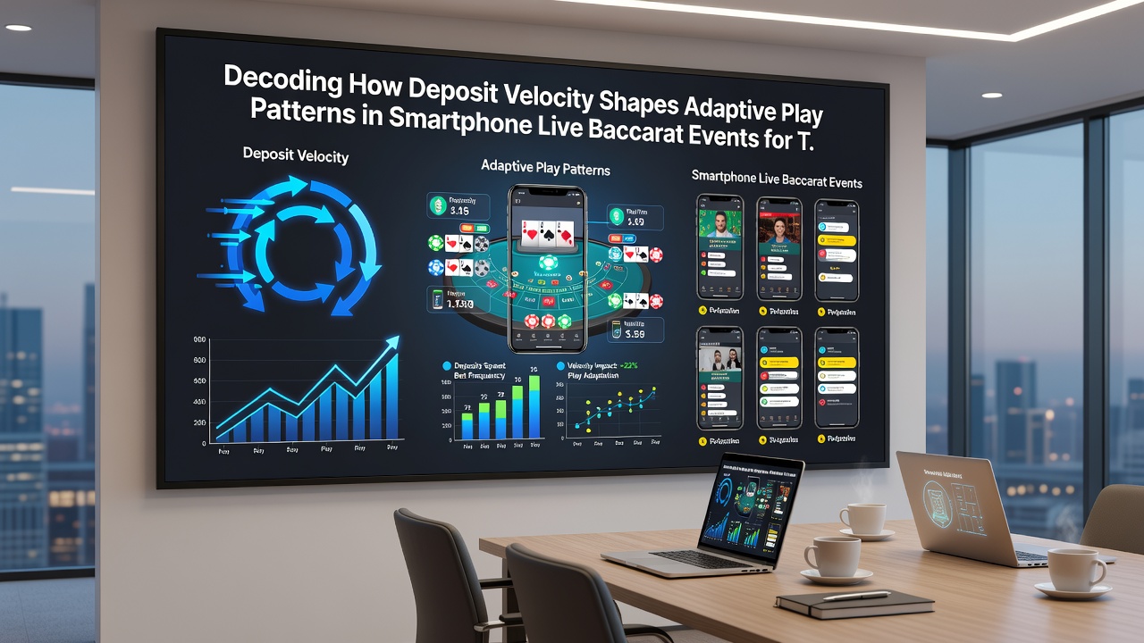 Diagramm mit Spielmustern und Einzahlungsgeschwindigkeiten in Baccarat-Apps für verschiedene Treuestufen