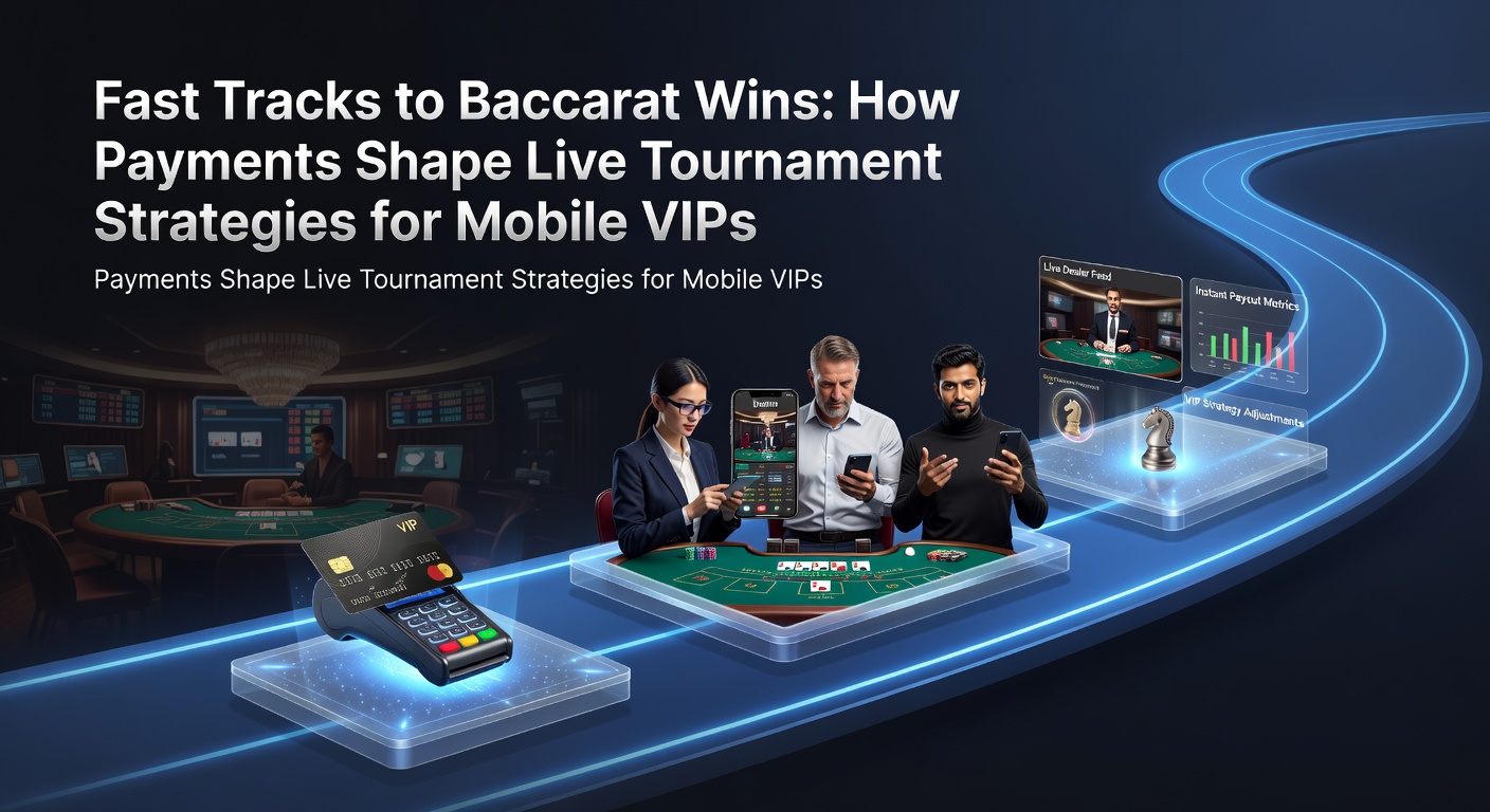 Mobile VIP-Spieler bei einem Live-Baccarat-Turnier mit schnellen Zahlungsoptionen auf dem Smartphone-Bildschirm