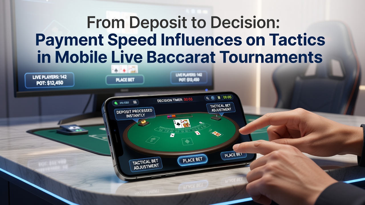 VIP Spieler analysiert Live Baccarat Taktiken auf dem Handy nach schneller Einzahlung