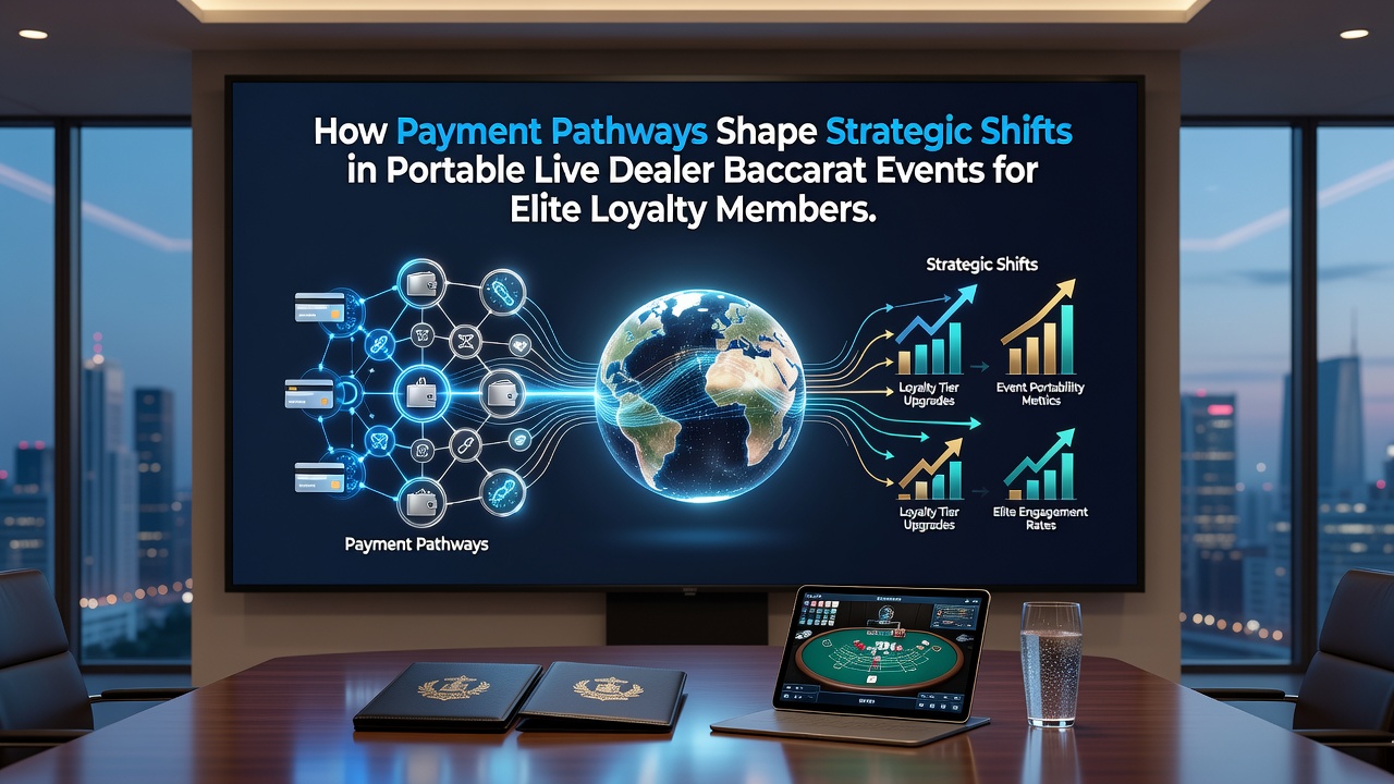 Mobile Live-Baccarat-Szene mit Fokus auf Zahlungsoptionen und VIP-Interface