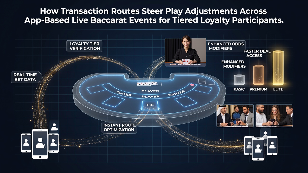 Transaktionsrouten in mobilen Live-Baccarat-Apps für Treueprogramme