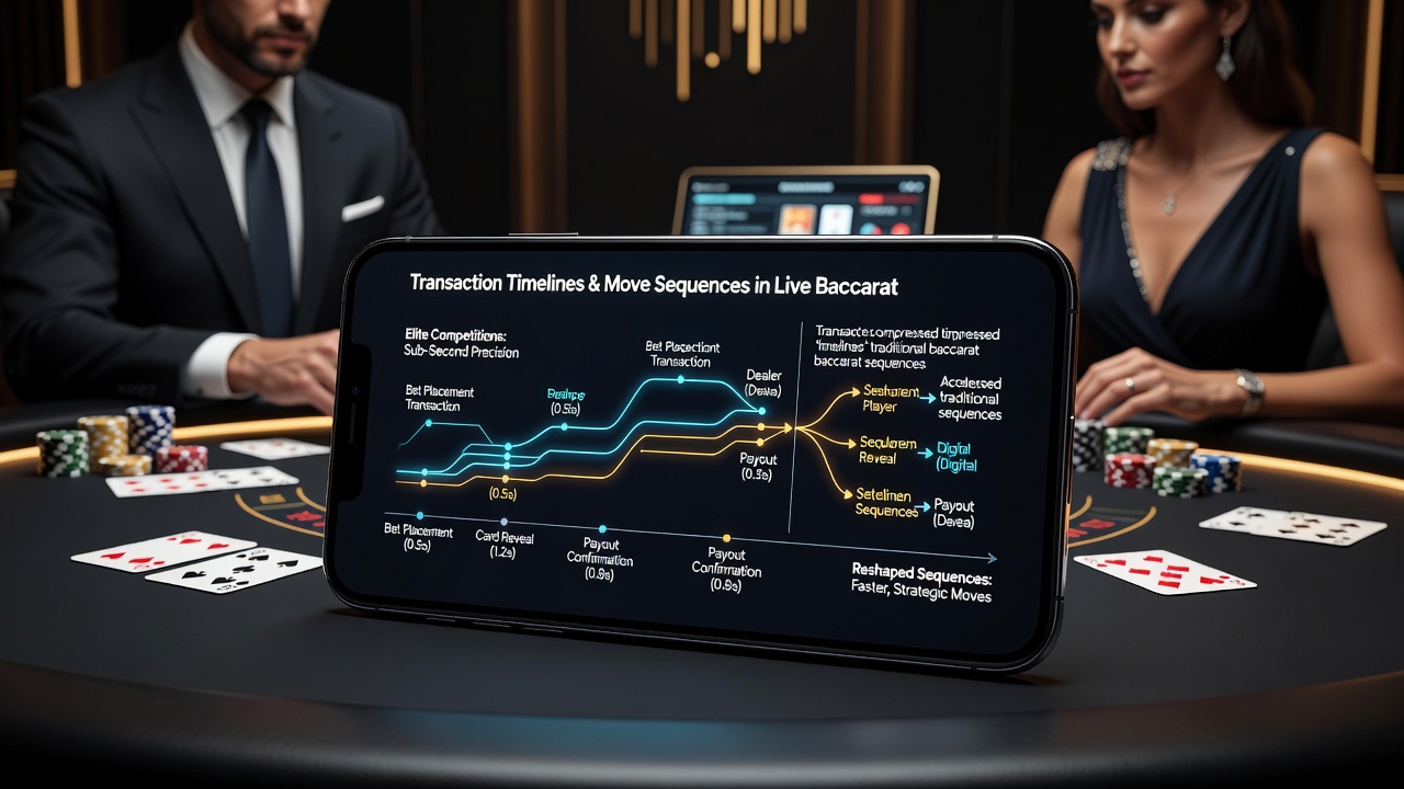 Analyse der Transaktionszeiten und deren Einfluss auf Live-Baccarat-Sequenzen auf dem Smartphone