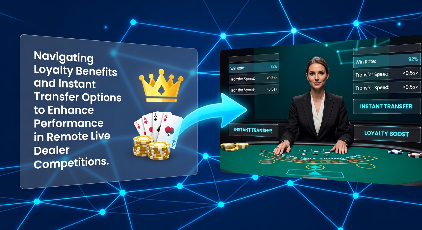 Darstellung von Treueprogrammen und schnellen Transfers in Online-Casino-Umgebungen mit Live-Dealer-Einstellungen