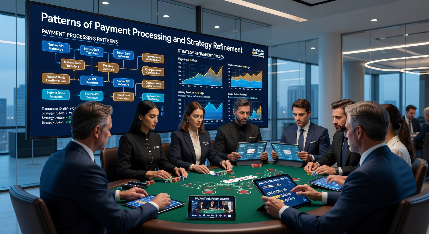 Strategieverfeinerung durch Zahlungsmuster in Live-Baccarat