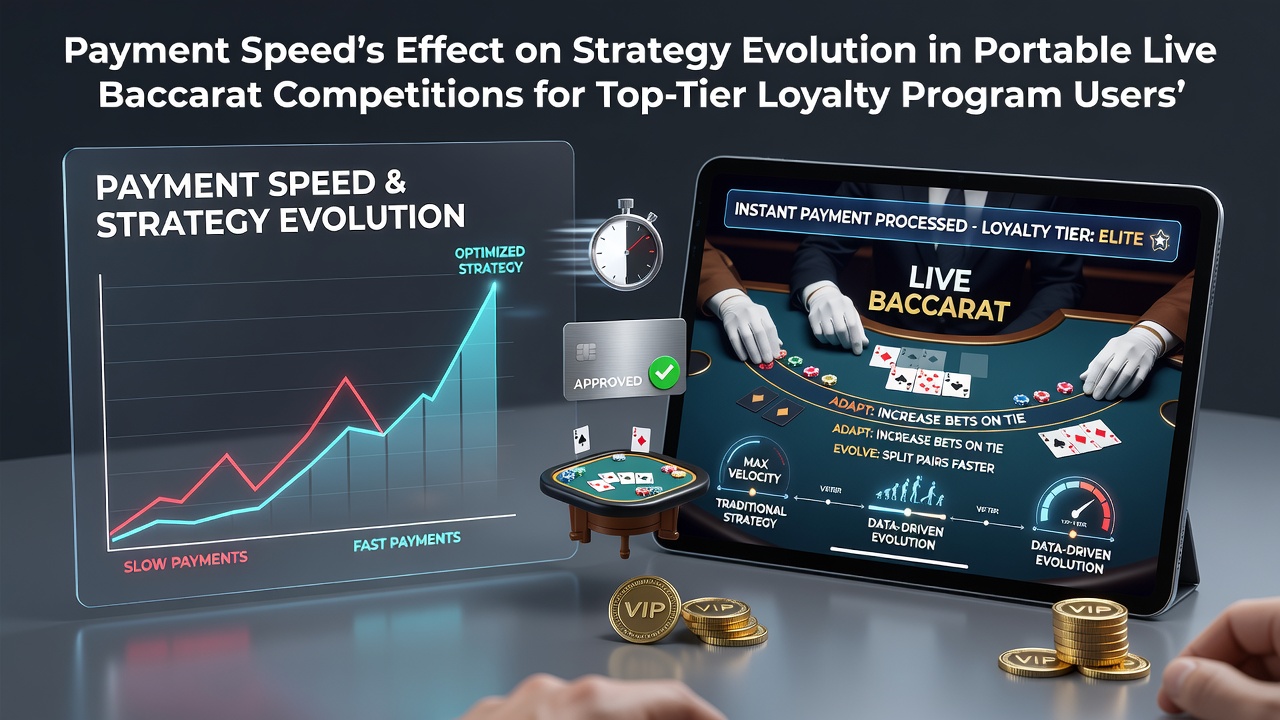 Zahlungsgeschwindigkeiten beeinflussen Strategien in mobilen Live-Baccarat-Turnieren für VIP-Spieler