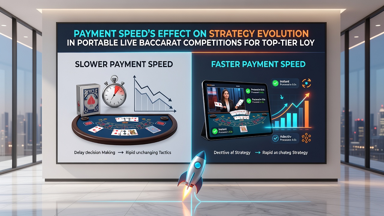 Taktische Evolution durch schnelle Zahlungen in Live-Baccarat-Competitions