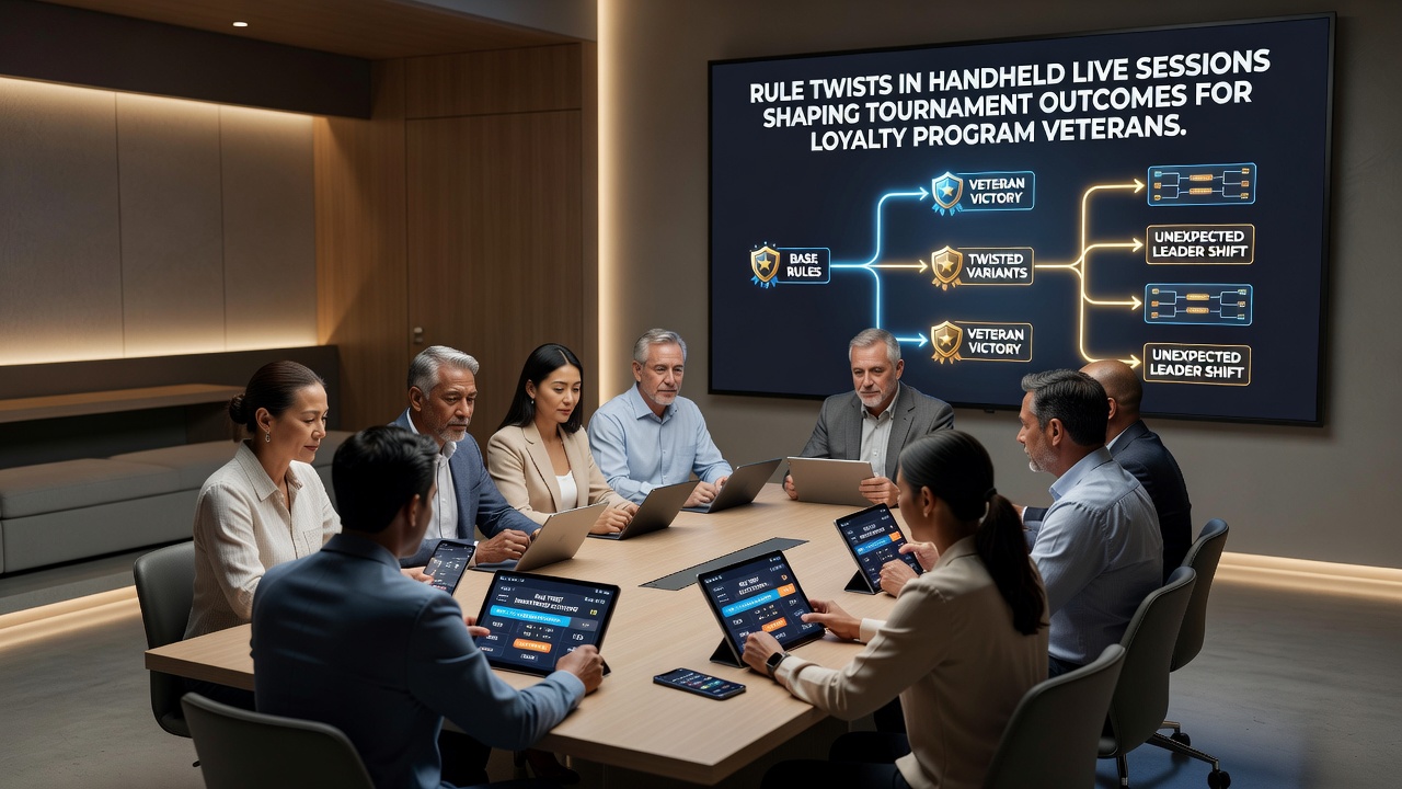 Mobile Live-Baccarat-Session mit Regelhinweisen auf dem Smartphone-Display
