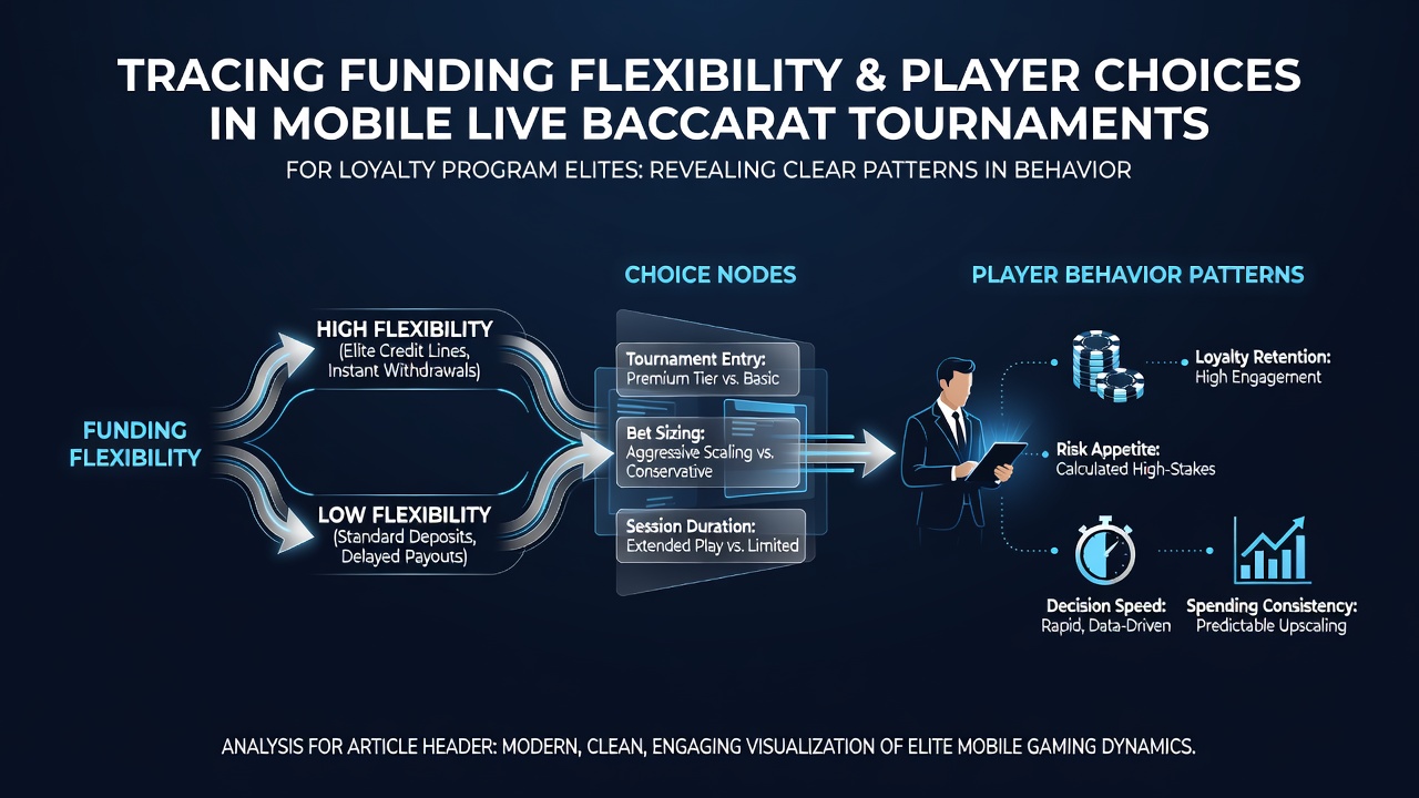 Mobile Live-Baccarat-Turniere mit flexiblen Finanzierungsoptionen für Treueprogramm-Eliten